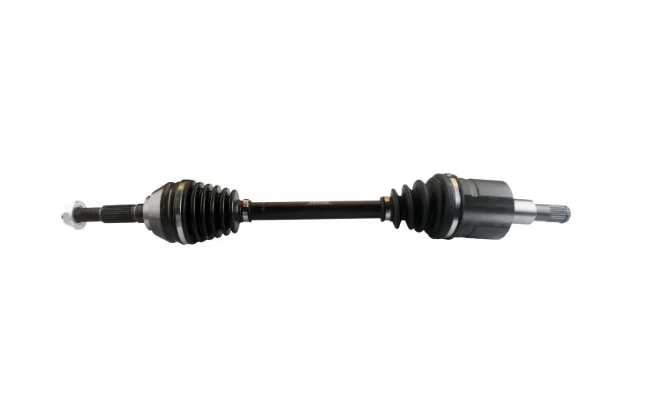 10E005 – MOOG CV Axle Shaft, OE Replacement 27.59 Inch Compressed Length With Axle Nut